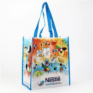 Endurnotanlegir lagskiptir RPET matvörupokar